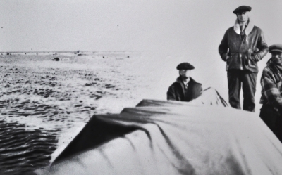 People traveling the James Bay
