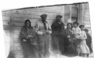 Cree adults and children during the early 1900s