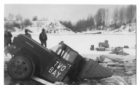 1960s freight truck breaks through ice at Moosonee