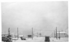 Moosonee in the winter during the 1950s