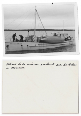 Schooner in James Bay