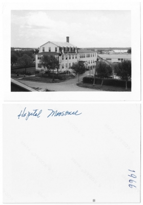 Hospital in Moosonee in 1966